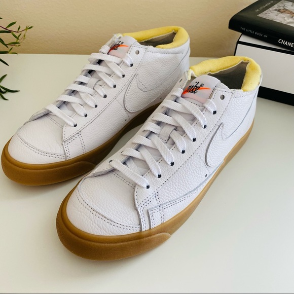 New Nike custom blazer mid leather sneakers shoes - Picture 4 of 8